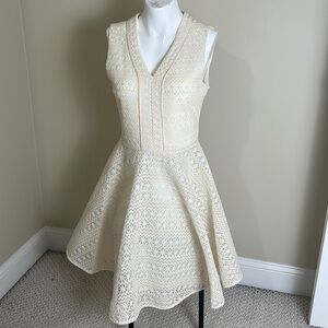 NWT Maje Reinette Fit-and-Flare Dress